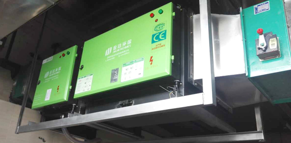 環保設備市場對于高效油煙凈化器選購性能條件